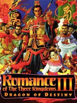 Romance of the Three Kingdoms III: Dragon of Destiny cover art